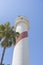 ocean lighthouse tower at the seaside of Marbella in Spain