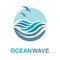 Ocean logo design