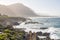 Ocean meets land at Hermanus, Western Cape