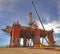 The Ocean Patriot in dry dock for maintenance  prior to commissioning on Bass Strait Victoria Australia.