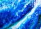 Ocean, resin art paint, artistic blue artwork background. Contemporary art