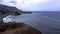 Ocean, rocks and black beach near El Golfo, Lanzarote, Canary Islands