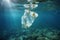 Ocean\\\'s Plight: Plastic Harming Marine Life and Amplifying Environmental Impact. Generative AI