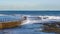 Ocean salt water baths at Newcastle beach, Newcastle, NSW Australia