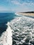 Ocean from standing on pier point of view