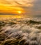 Ocean Sunset Earth Sea Sky Landscape High Resolution 16.9 Image Format