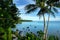 Ocean view along Lavena Costal Walk on Taveuni Island, Fiji