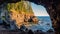 Ocean View Cave: Native American Inspired Art And Lively Coastal Landscapes