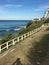 Ocean view cliff top pathway