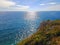 Ocean view from the hill in Nice on the Cote d`Azur