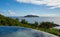 Ocean view from pool, Seychelles