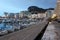 Ocean Village marina in Gibraltar
