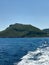 Ocean Wake Behind Ferry in Greece