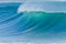 Ocean Wave Blue Closeup