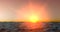 Ocean wave in evening. sunset over the sea with sun reflection. sun rise with ocean wave over 4k resolution.