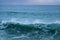 Ocean wave seascape splash blue water breaking sea Australia