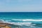 Ocean waves along the Bondi to Coogee coastal walk, Sydney, Australia