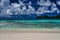 Ocean waves and granite rocks - Petite Police Beach Mahe Island, Seychelles.