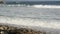 Ocean waves and rocks, Monterey, Northern California, USA. 17-mile drive near Big Sur, seaside golf tourist resort on