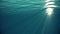 Ocean waves from underwater looping animation High quality Light rays shining through. Great popular marine Background