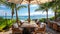 Oceanfront Haven Bungalow Dining Ambiance