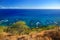 Oceanfront houses on Oahu island