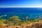 Oceanfront houses in Oahu island