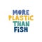 Oceanic pollution flat vector banner template
