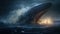 Oceanic Showdown: Predatory Monster vs Whale in Epic HD Detail