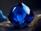 Oceanic Splendor: Exquisite Blue Gemstone Artwork Available Now