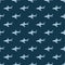 Oceanic whitetip shark seamless pattern in scandinavian style. Marine animals background. Vector illustration for children funny
