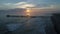 Oceanside pier at sunset