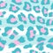 Ocelot pattern design - funny  drawing seamless leopard pattern.