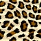 Ocelot pattern design - funny  drawing seamless leopard pattern.