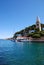 Ocen view and blue sky in Veli Losinj island in Croatia