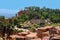 Ocher village of Roussillon in Provence