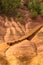 Ochre stairs, Rousillon, France