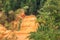 Ochre trail in Roussillon