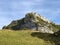 Ochsenchopf mountain above the Wagital valley Waegital and alpine Lake Wagitalersee Waegitalersee, Innerthal