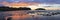 Ocotal Sunset Panorama