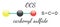 OCS carbonyl sulfide molecule