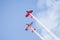 Oct 12, 2019 San Francisco / CA / USA - Team Oracle performing at the Fleet Week Airshow; Team Oracle is an American aerobatic