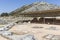 Octagon church in archaeological site of Philippi, Greece