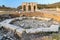 Octagonal pool in ancient Lycian city Patara. Turkey