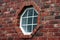 Octagonal Window in Brick