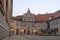 Octagonal yard called Fountain Courtyard -Brunnenhof- is one of the ten courtyards of the Residenz Palace. The bronze