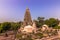 October 30, 2014: Gardens of the Mahabodhi Buddhist temple in Bo