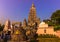 October 30, 2014: The Mahabodhi Buddhist temple in Bodhgaya, Ind