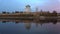 October evening at the Pskov Kremlin. Russia