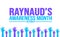 October is Raynaud’s Awareness Month background template use to background, banner,